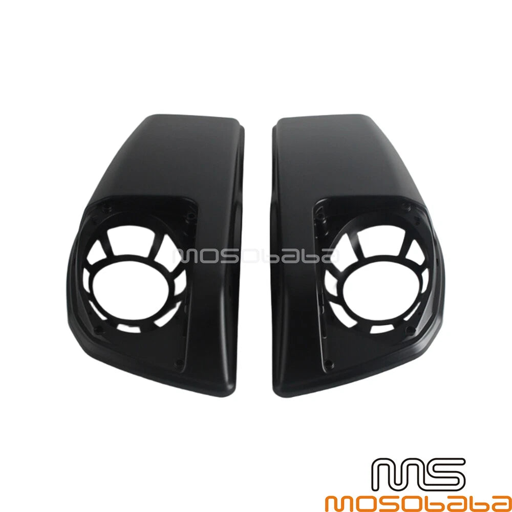 Black Saddlebag Lids Covers for Harley FLHXSE FLTRXSE (2023-Up)