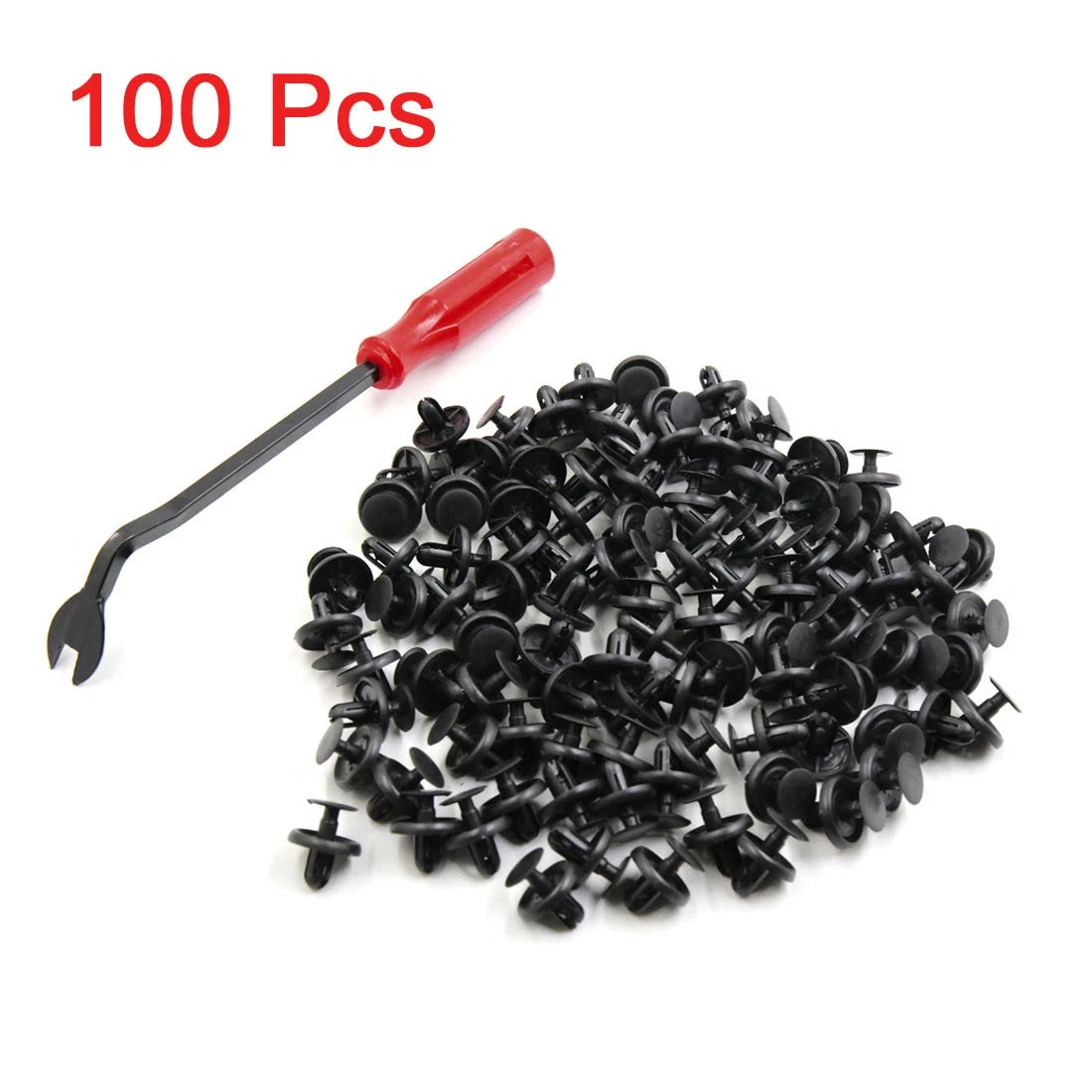 Rivets Push-type Retainer Clips / 100pcs / Plastic for Toyota