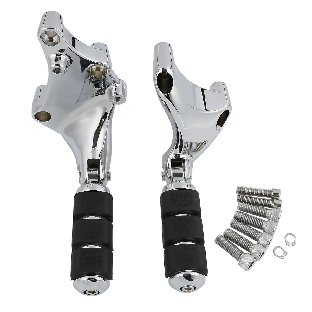 Chrome Passenger Footpeg Mount Bracket for Harley Sportster (2014-2022)
