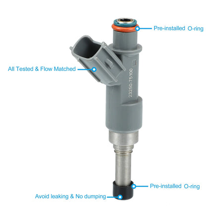 4 x Fuel Injector for Toyota Tacoma 2.7L (2005–2016)