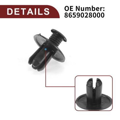 Fender Skirt Clips 20 Pcs for Kia Soul 1.6L 2.0L (2010-2019)