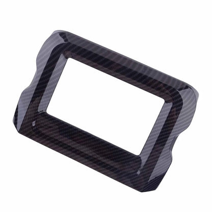 Carbon Fiber Navigation Panel Cover Trim for Jeep Wrangler JL JLU (2018-2023)