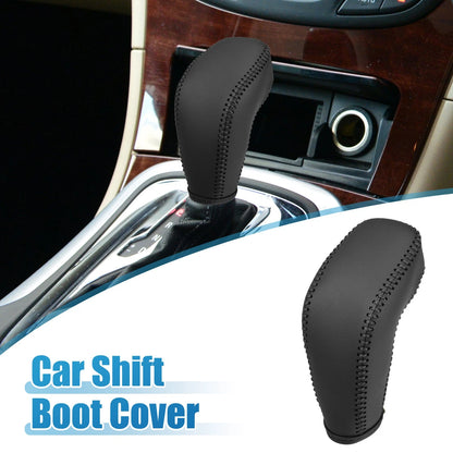 Black Shift Boot Cover Gear Knob Shifter Boot for Buick Regal (2011–2016)