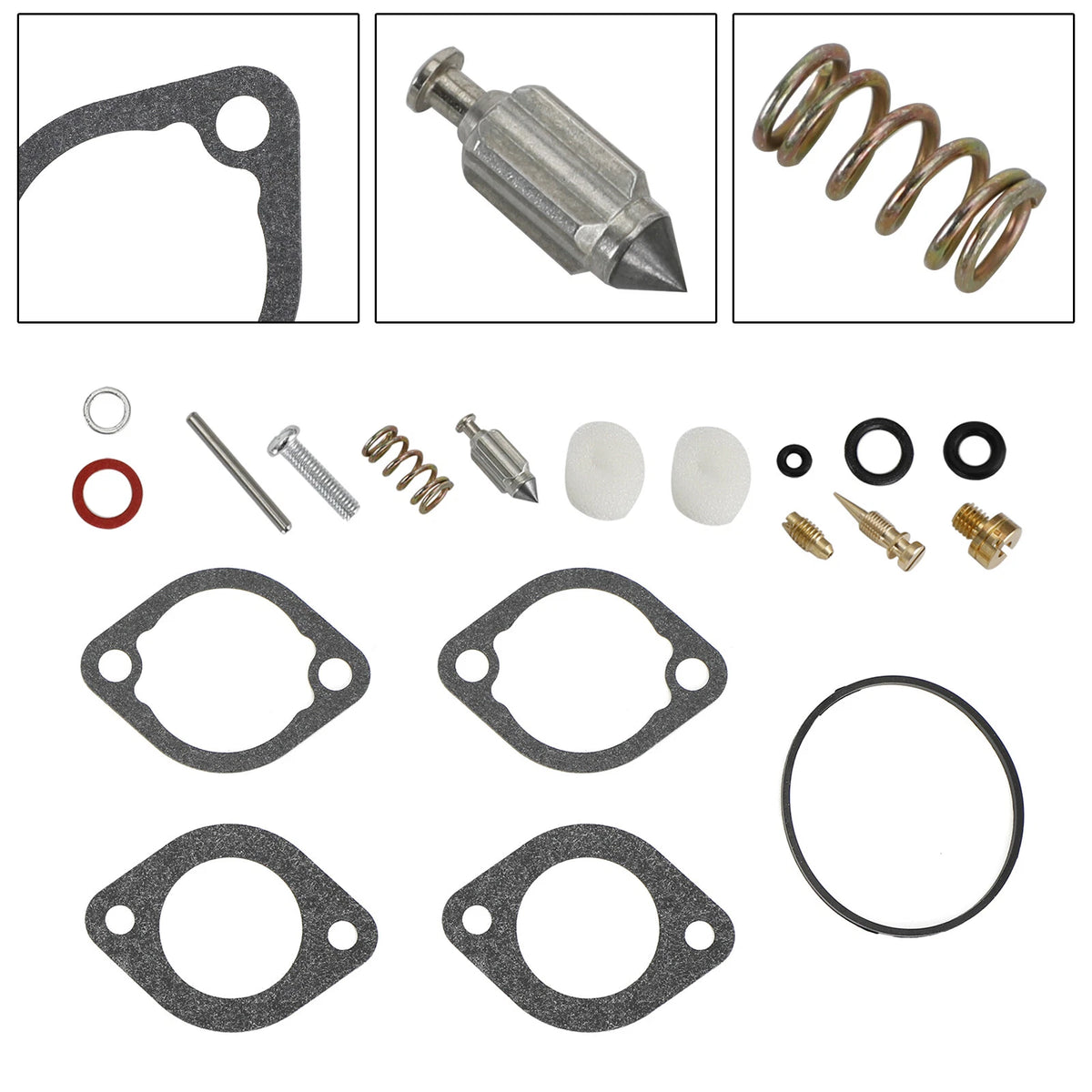 Carburetor Repair Kit for Kawasaki Mule 610 600 SX (2005-2017)