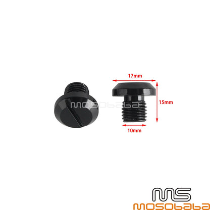 M10 x 1.25 Mirror Hole Plugs for Harley Road Glide, Sportster 1200 (2004-2023)