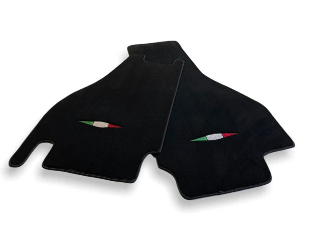Floor Mats for Pagani Zonda Black Carpets Set RHD (Limited Edition)