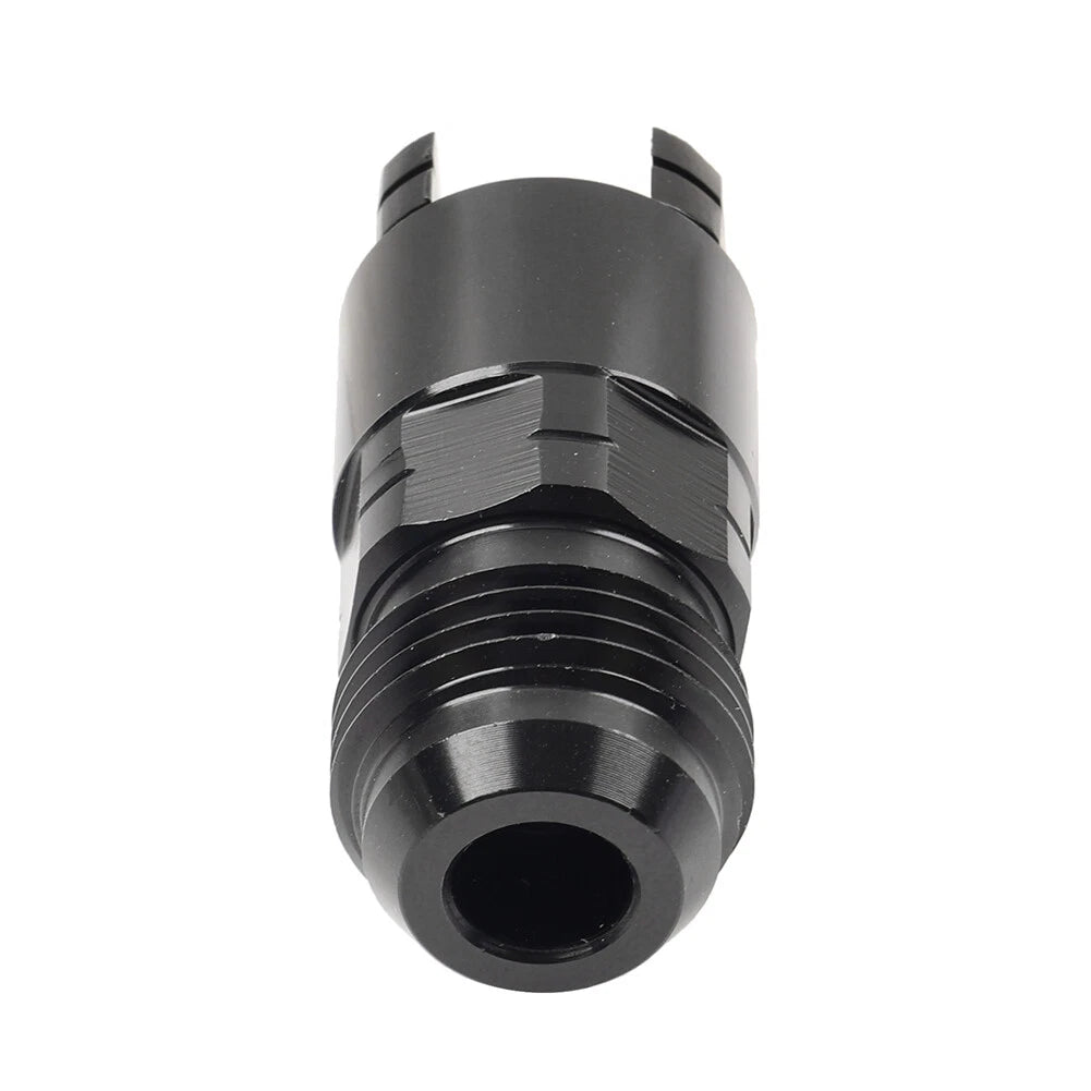 8AN Male to 3/8" Quick Disconnect EFI Fuel Rail Adapter for GM LS (2001-2023)