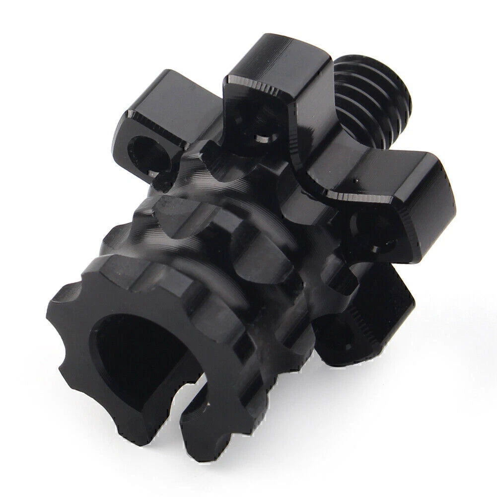 CNC M8 Clutch Brake Cable Adjuster Screw for Motorcycle Dirt Bike Black