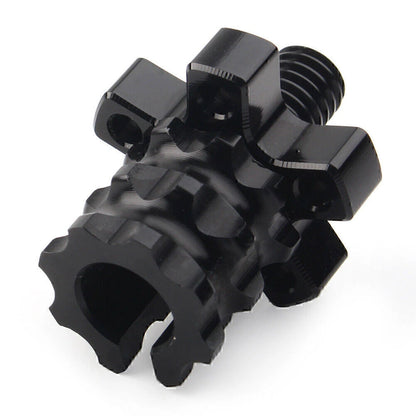 CNC M8 Clutch Brake Cable Adjuster Screw for Motorcycle Dirt Bike Black