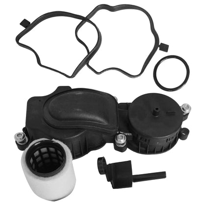 PCV Crankcase Oil Vent Breather Filter Kit for BMW M57 E39 E46 X5 E53 (2000-2006)