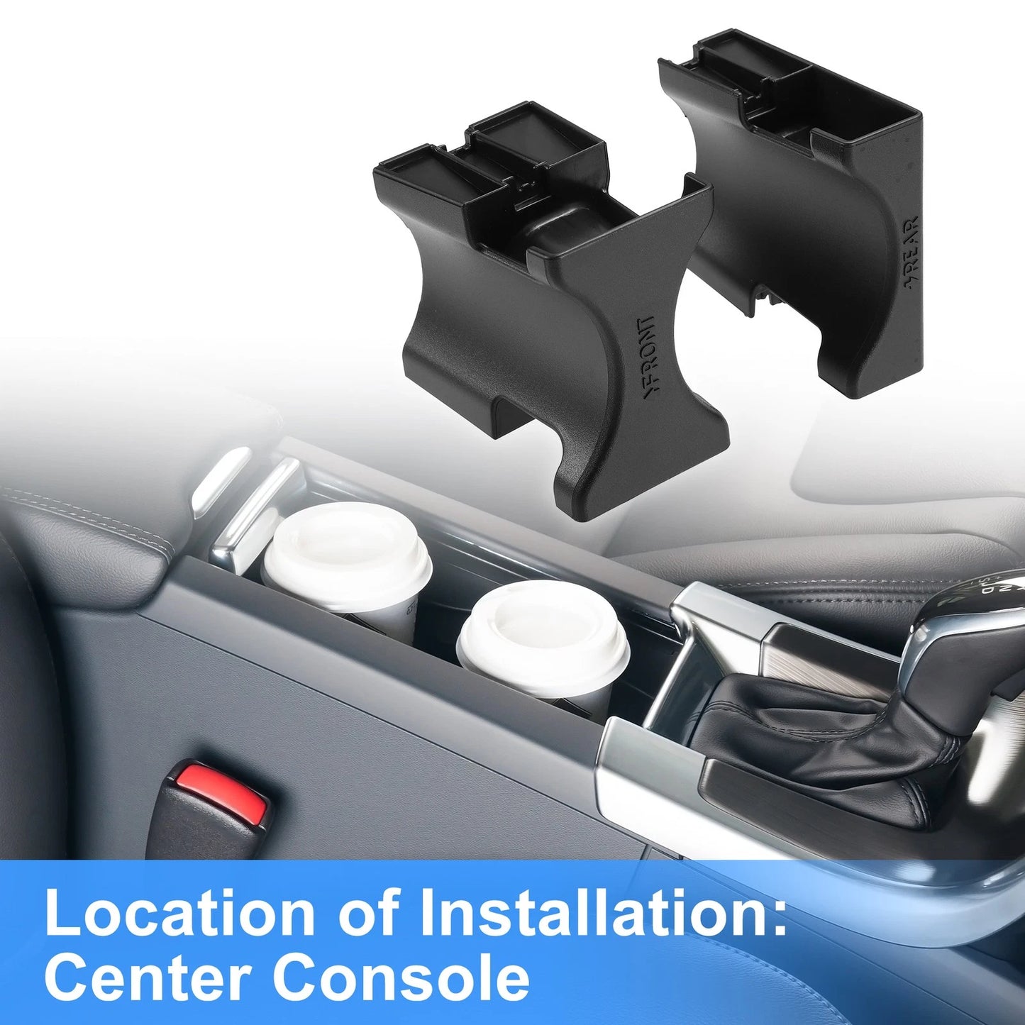 Cup Holder Insert Divider for Honda CR-V (2015-2016)