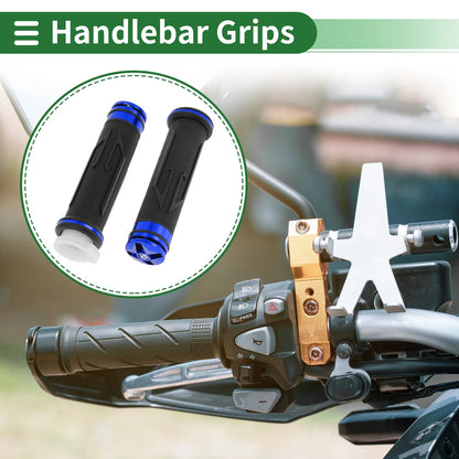 Hand Grips Cover / 7/8" 22mm / Motorcycle Aluminum Alloy Rubber