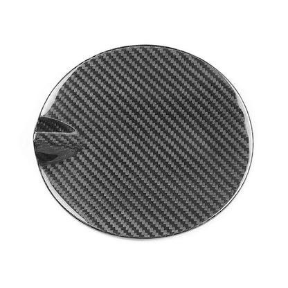 Real Carbon Fiber Fuel Tank Cap Oil Cover Trim fit for Fiat 500 2012-2019