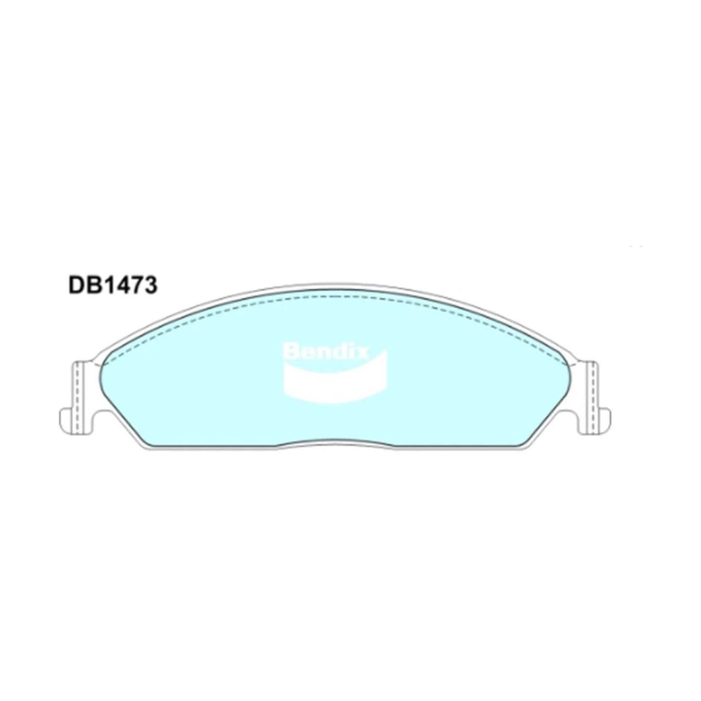 Pad Set GCT Front Disc Brake for Ford Falcon BA BF FG (2002 - 2014)