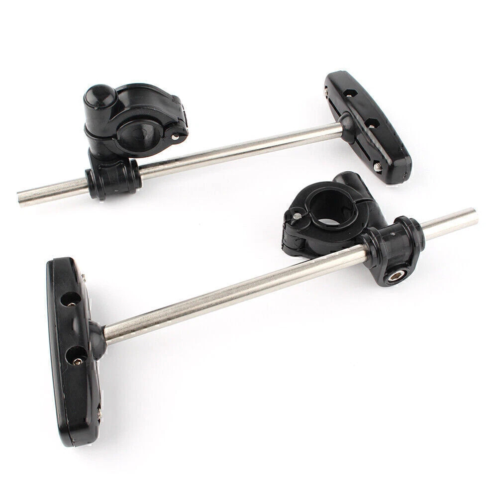 Windshield for Motorcycle 7/8" or 1" Handlebar Iridium