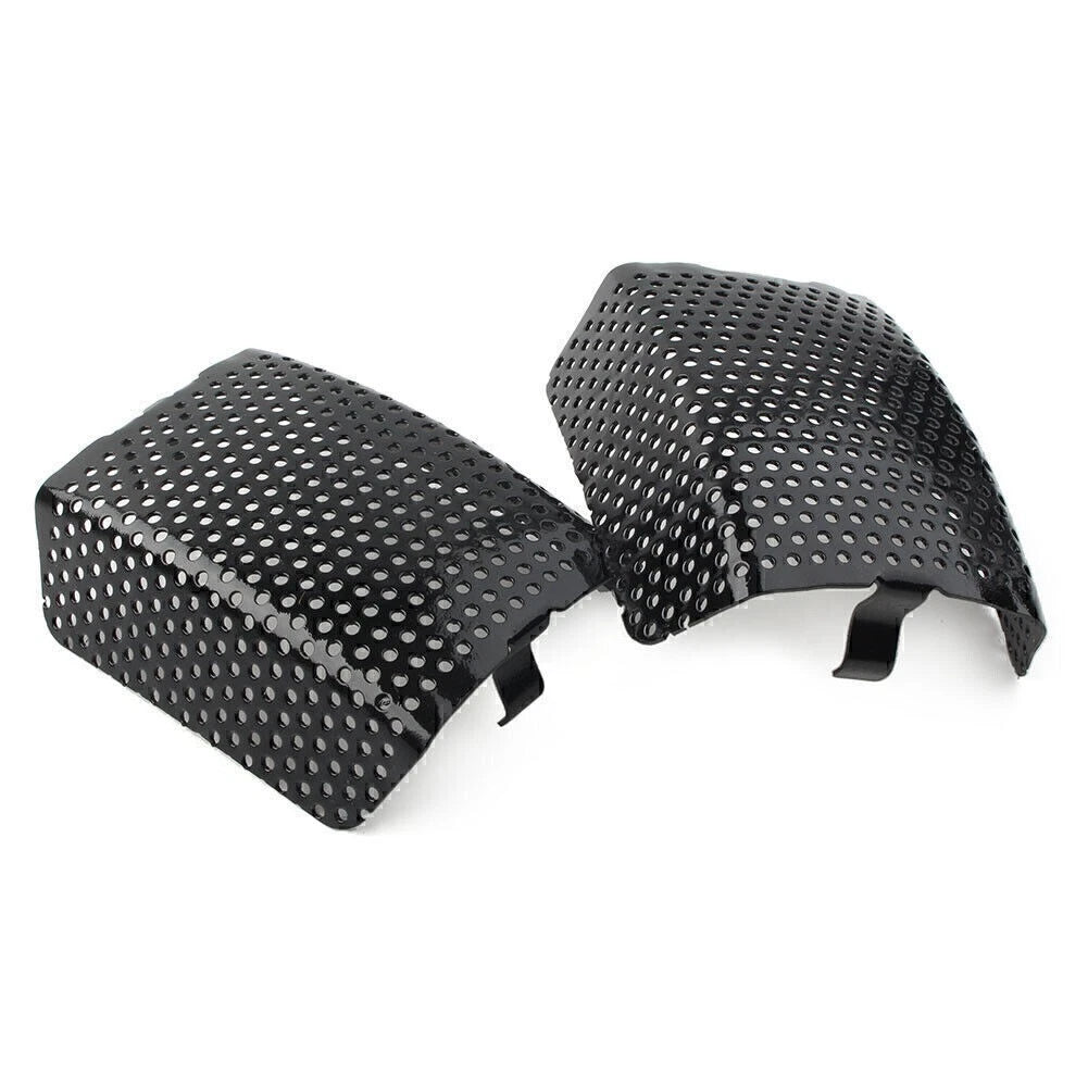 Black Front Caliper Screen Inserts for Harley V-Rod Touring Models (2008-2019)