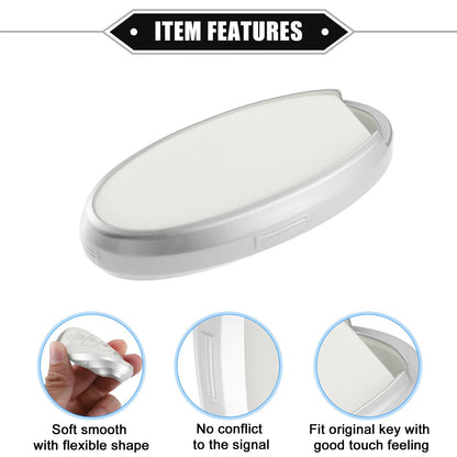 4 x Key Fob Shell Cover Case for Nissan Altima (2007-2020) Flexible White