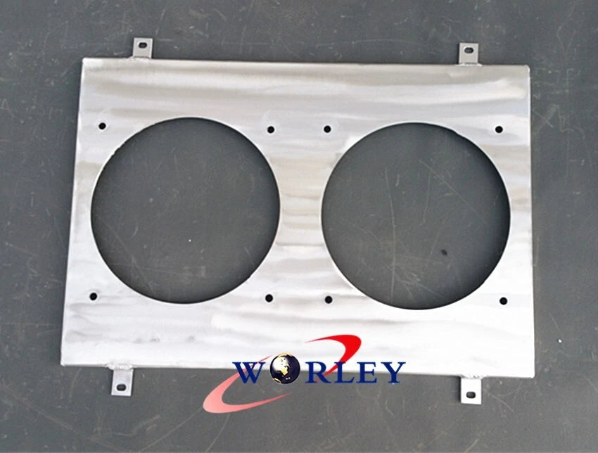 Aluminum Shroud & Fans for Ford Falcon XC XD XE XF V8 & 6 Cylinder (1972-1985)