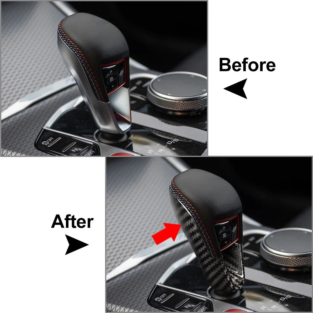 Gear Shift Knob Cover for BMW M2 M3 M4 G87 G80 G82 G83 F97 F98 F95 F96