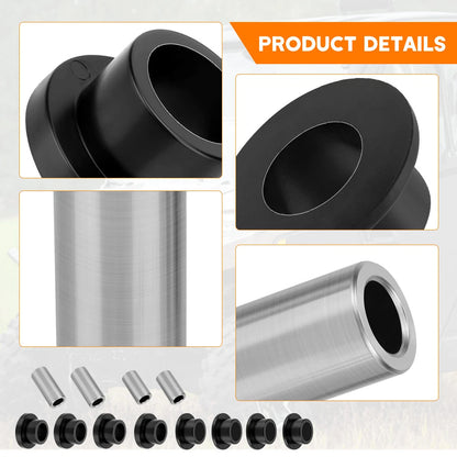 Front Shock Bushings Sleeve for Polaris RZR 800 RZR 570 Trail/S (2008–2022)