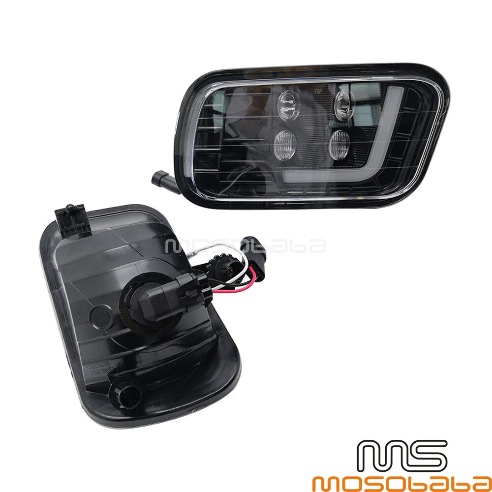 LED Fog Driving Lights & White DRL Lamp for Dodge Ram 1500 2500 3500 (09-14)