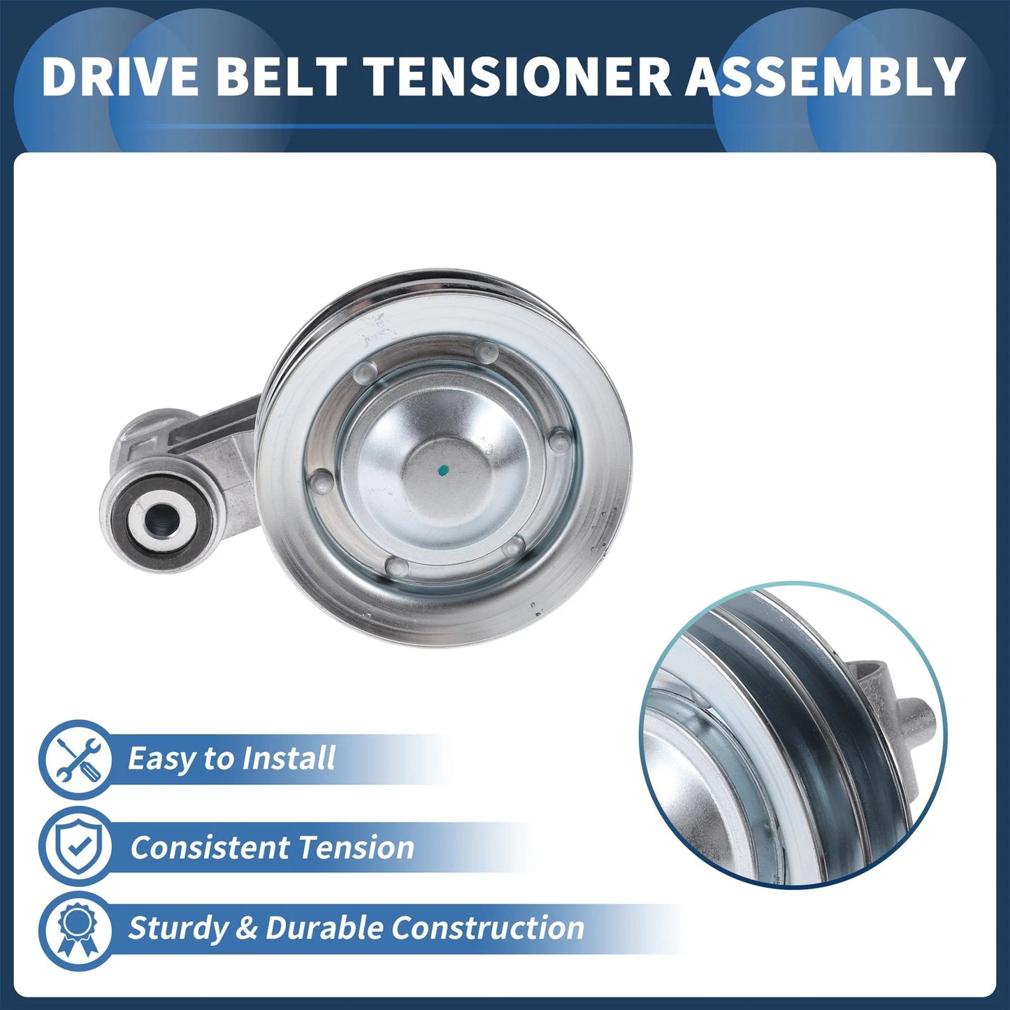 Belt Tensioner for Volvo B12, B10, B7 (2000-2005) - Metal 1 Pc
