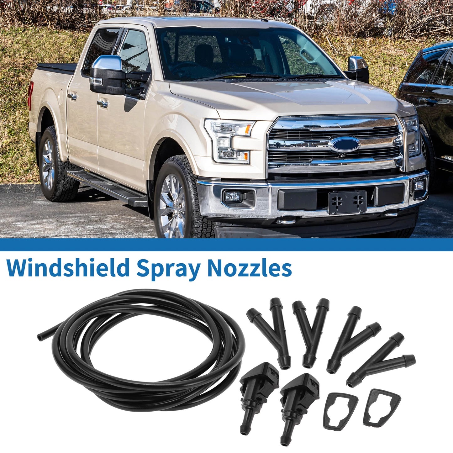 Front Windshield Washer Nozzles  for Chrysler Aspen (2007-2009)