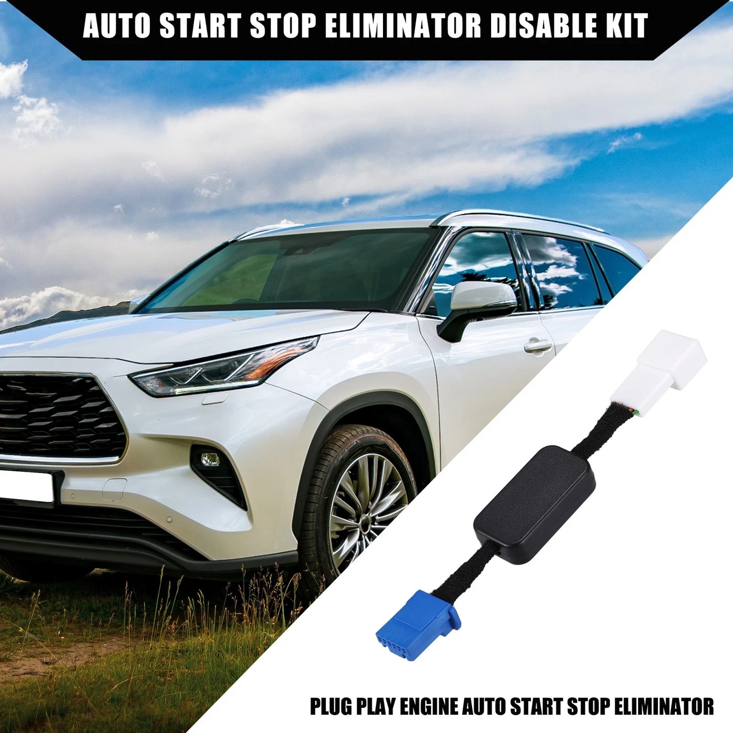 Auto Start Stop A-Off Cable for Toyota Highlander (2022-2023)