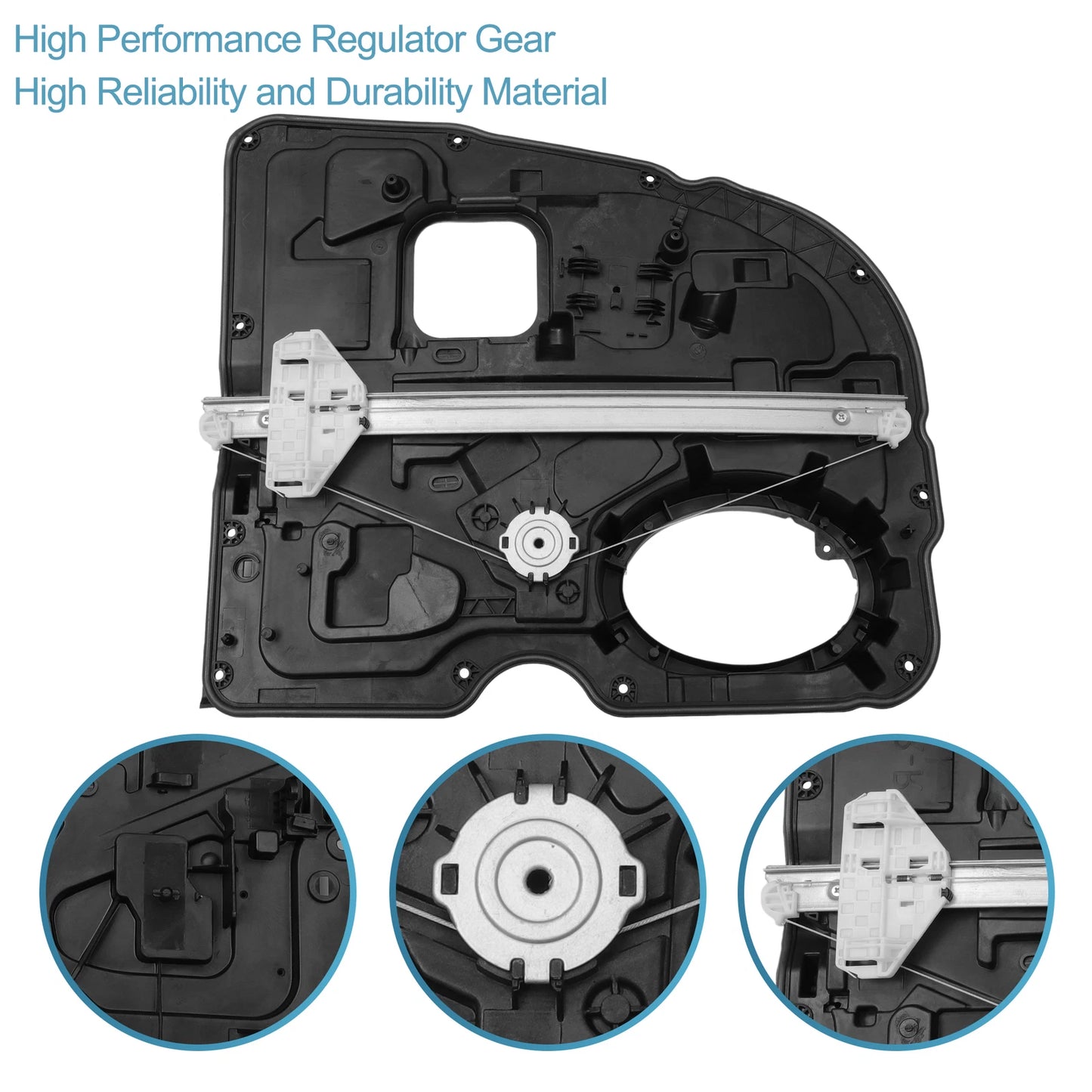 Rear Left Power Window Regulator for Dodge Ram 1500 Laramie SLT ST (2002-2023)