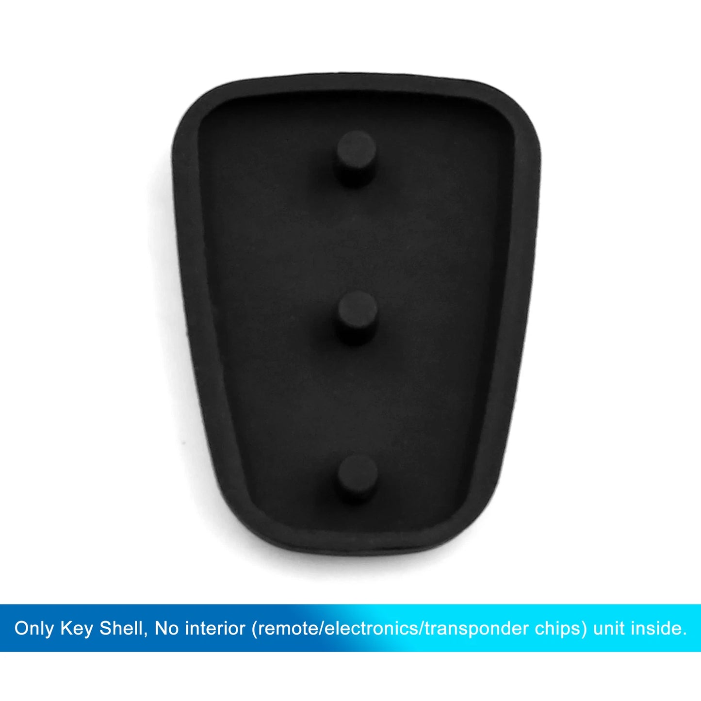 Hyundai 3 Button Key Fob Shell Case Rubber for Hyundai ( Available)