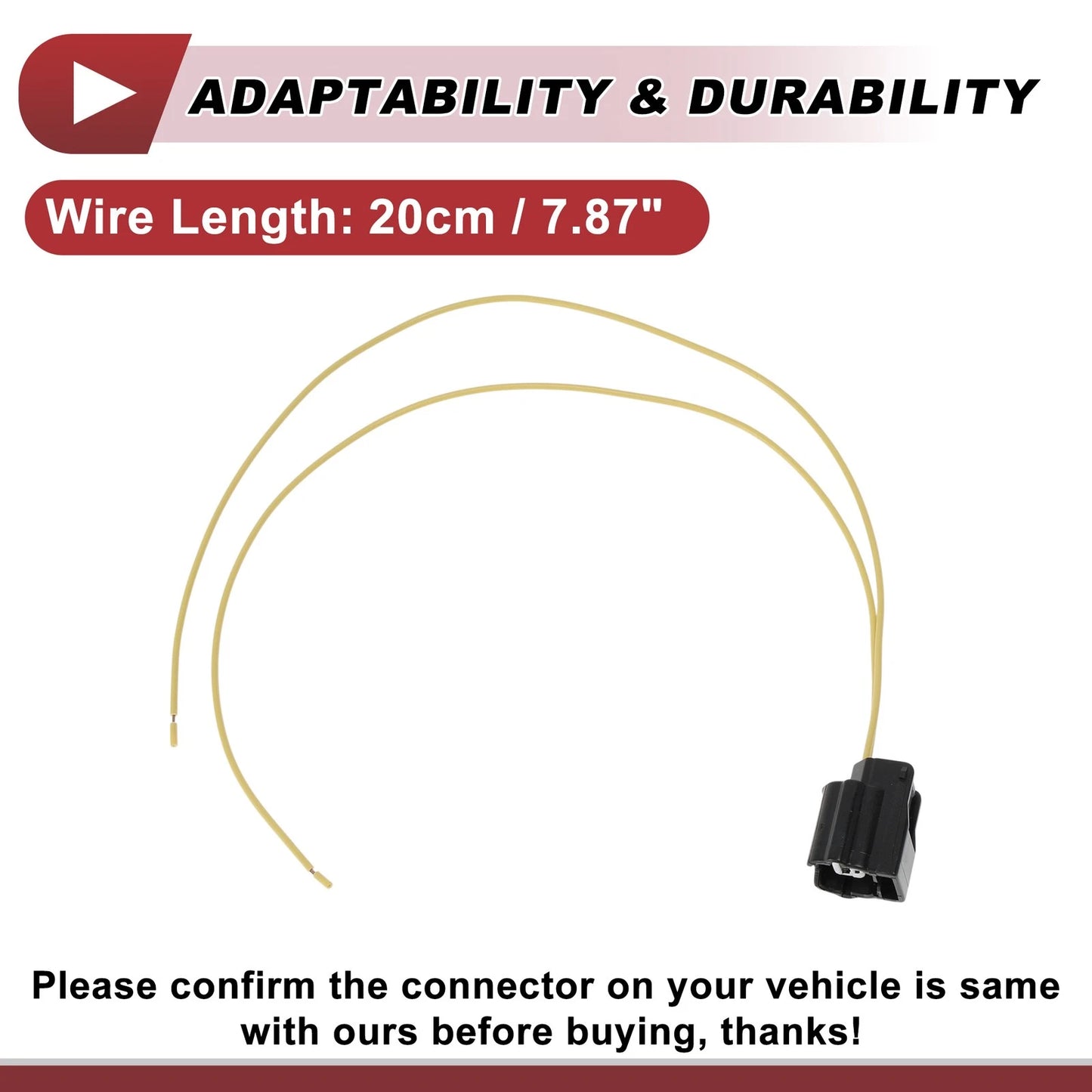 Set DRL Daytime Running Light Socket Wiring for Nissan Qashqai (2007-2013)