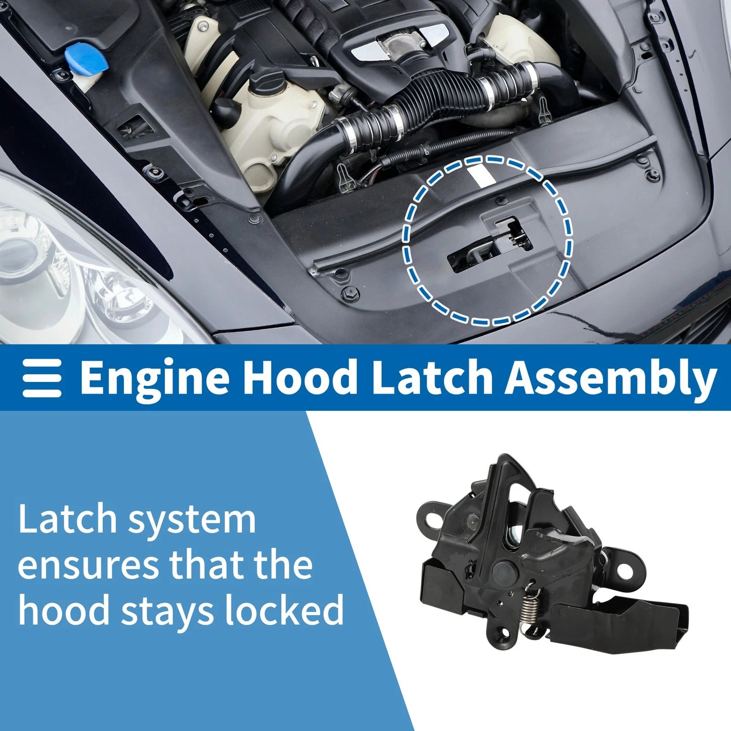 Hood Latch Assembly / 1 Pc for Toyota Camry (2012–2014)