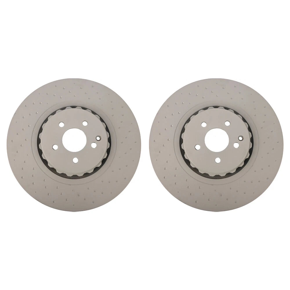 Front Brake Rotors for Mercedes S63 S65 Cl63 Cl65 AMG (2007–2013, 2008–2014)