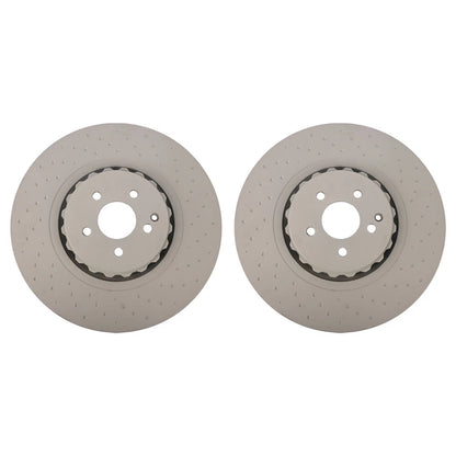 Front Brake Rotors for Mercedes S63 S65 Cl63 Cl65 AMG (2007–2013, 2008–2014)