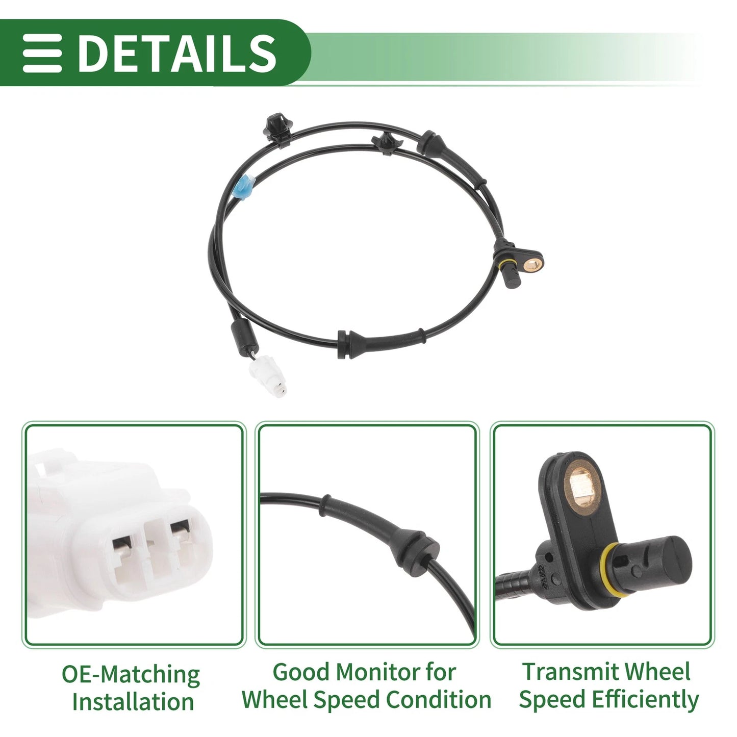 ABS Wheel Speed Sensor for Suzuki SX4 FWD (2007-2013)