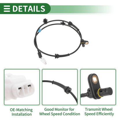 ABS Wheel Speed Sensor for Suzuki SX4 FWD (2007-2013)