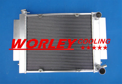 3 Core Aluminum Radiator for Mazda RX2 (1971-1974)