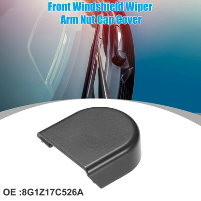 Wiper Arm Nut Cover Cap Black for Ford Escape (2013-2019)