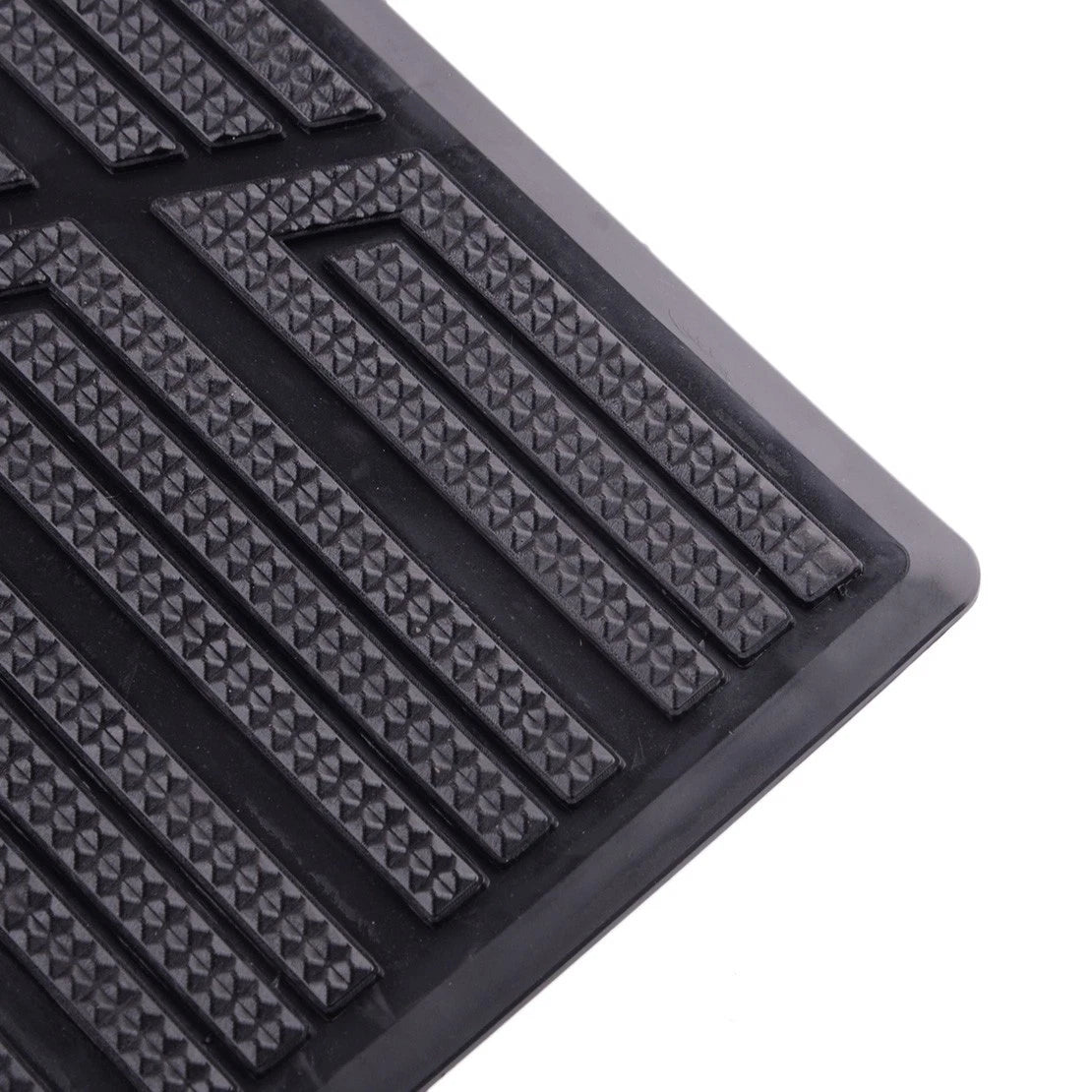 Universal Black PVC Car Floor Mat Pedal Patch Cover for Vehicle
