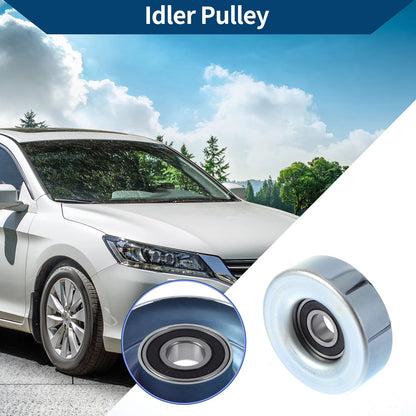 Drive Belt Idler Pulley for Honda Fit, Pontiac (2006-2008) - 1 Pc