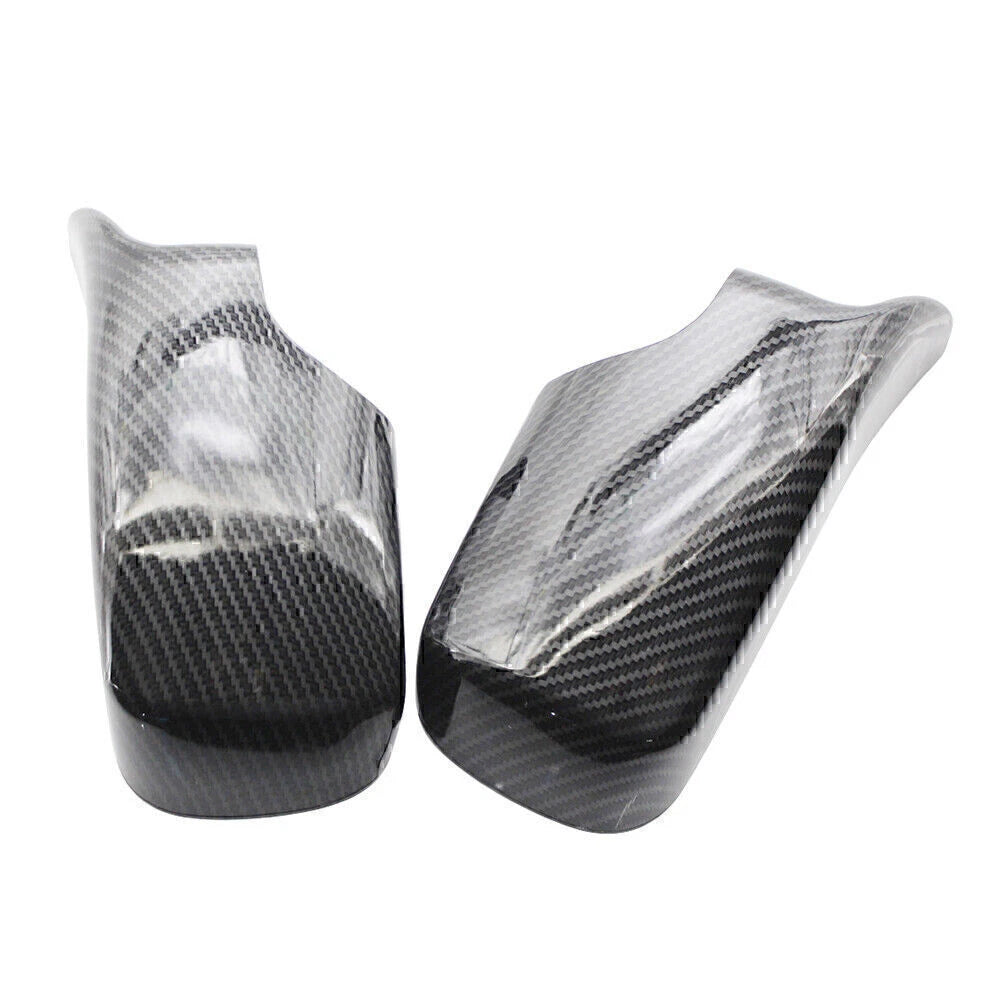 Carbon Fiber ABS Front & Rear View Mirror Covers for BMW E46 (1998-2005)
