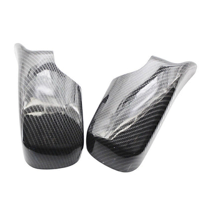 Carbon Fiber ABS Front & Rear View Mirror Covers for BMW E46 (1998-2005)