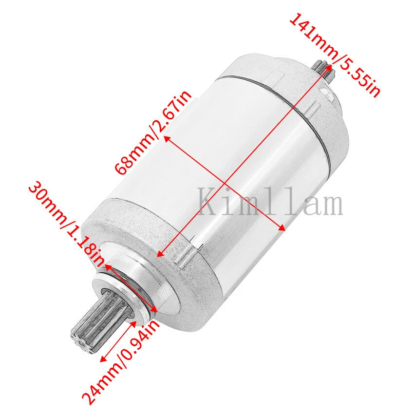 Starter for BMW K1200LTS, K1200LTC, K1200LT (1997-2009)