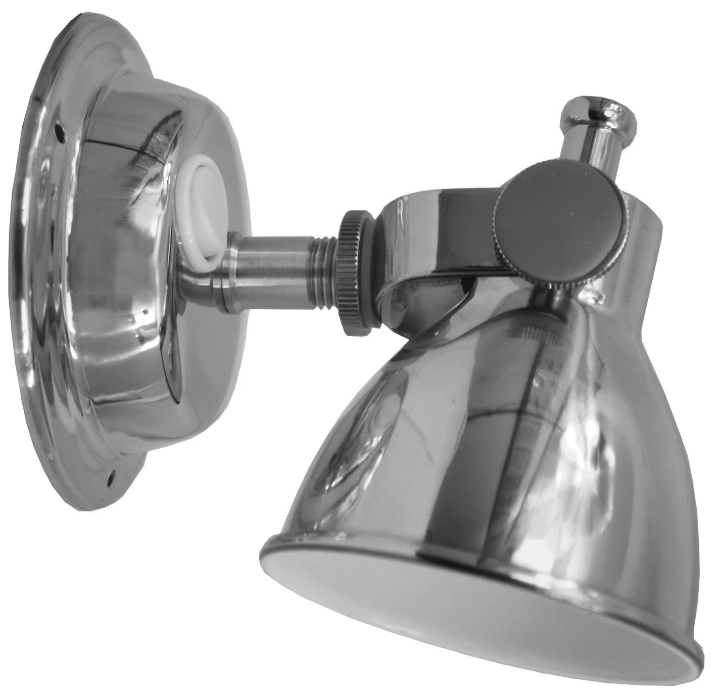 12V LED Chrome Bunk Reading Light for Boat/RV/Caravan with Switch