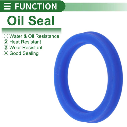 Oil Seal 35.5x45x6mm 5 pcs for Rotary Shaft Seal TPU