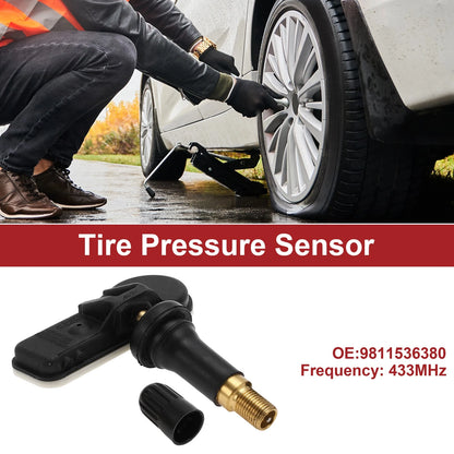 Tire Pressure Sensor 433MHz for Peugeot 3008 (2011-2014) - 1 Pcs