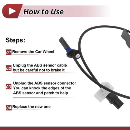 ABS Wheel Speed Sensor for Honda Pilot (2003-2008)