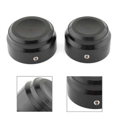 Rear Axle Covers 2 x Black Aluminum for Harley Nightster 975 (2022+)
