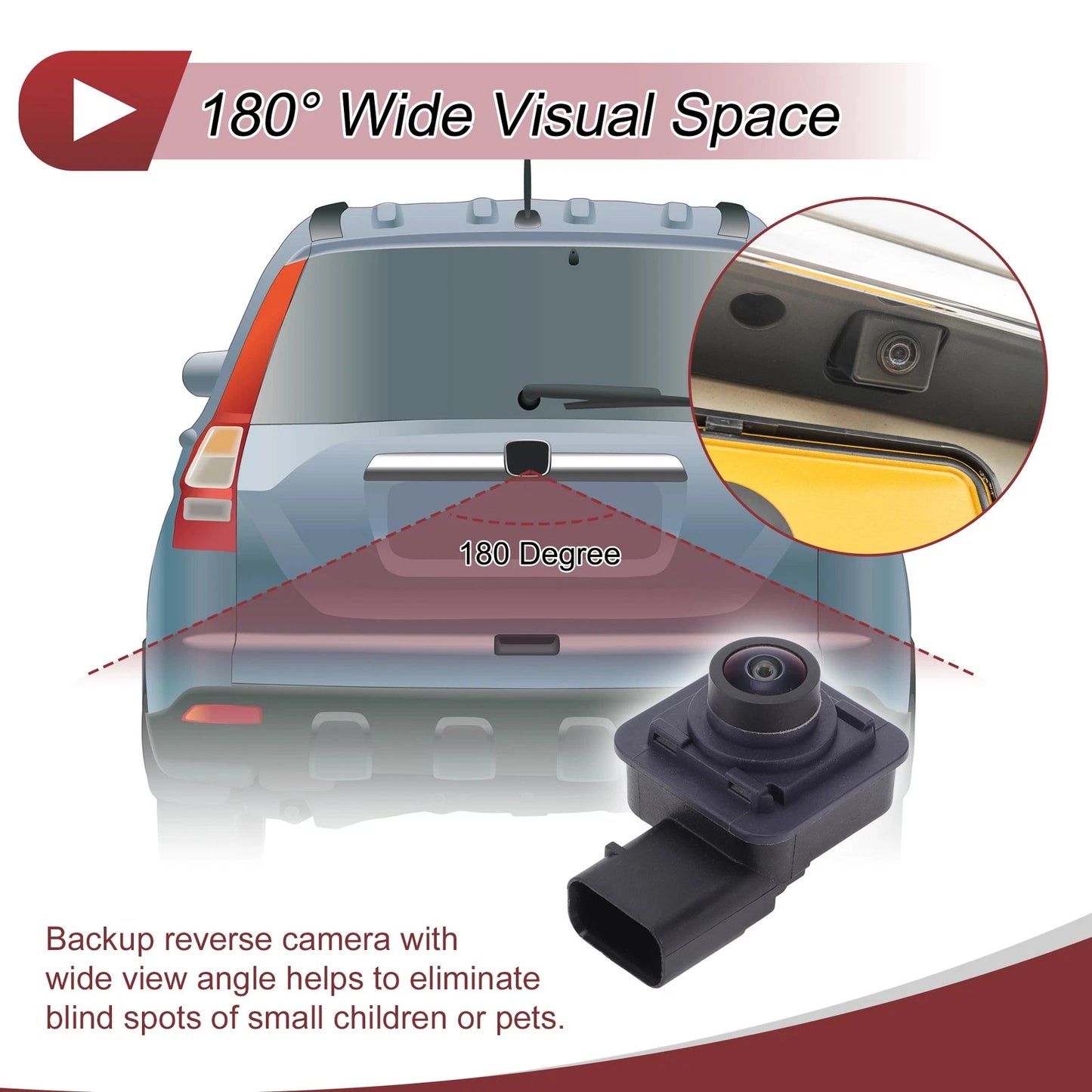 Rear View Backup Camera for Ford F-150 (2015-2016)