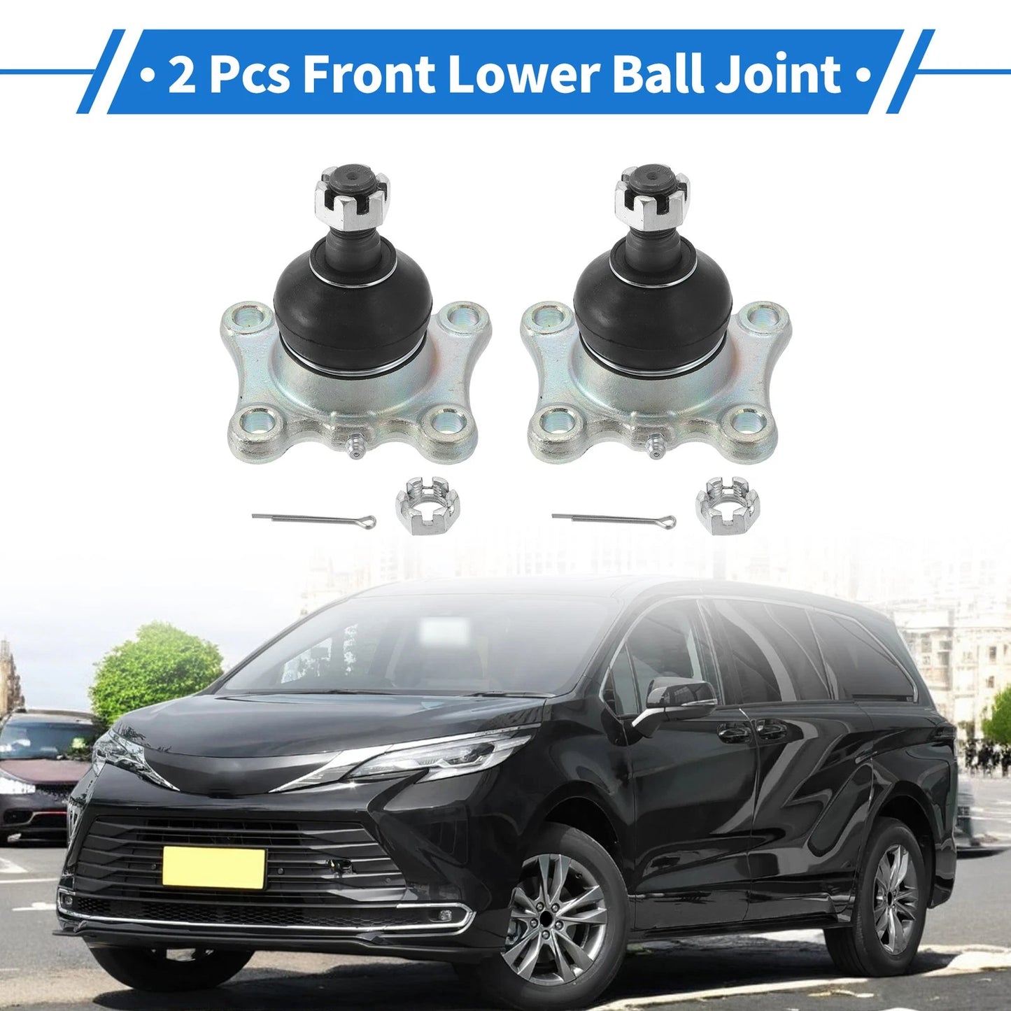 2 x Front Lower Ball Joints for Toyota 4Runner (1989–1996)